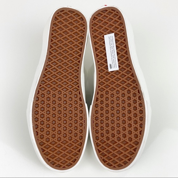 Vans Men’s Era Varsity Canvas Forest Green & White Suede Shoes Size 8.5 NWT - Picture 7 of 9